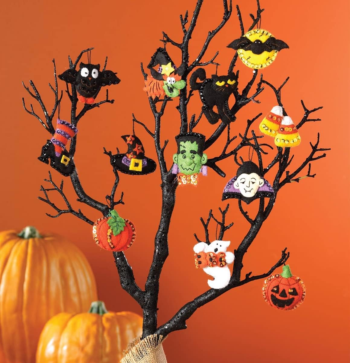 Kit Applique In Feltro Bucilla - Per Calze Natalizie Fai Da Te - Foto 6