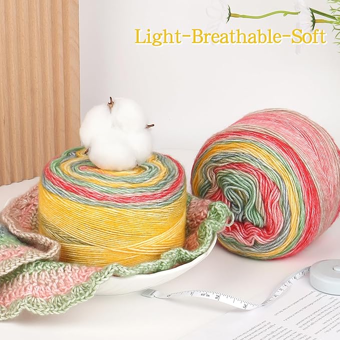 Katech Ombre Yarn for Crocheting Knitting